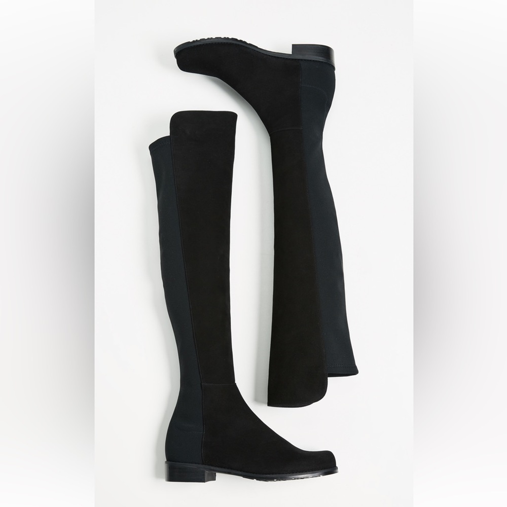 Stuart Weitzman Stretch 5050 Suede Boots